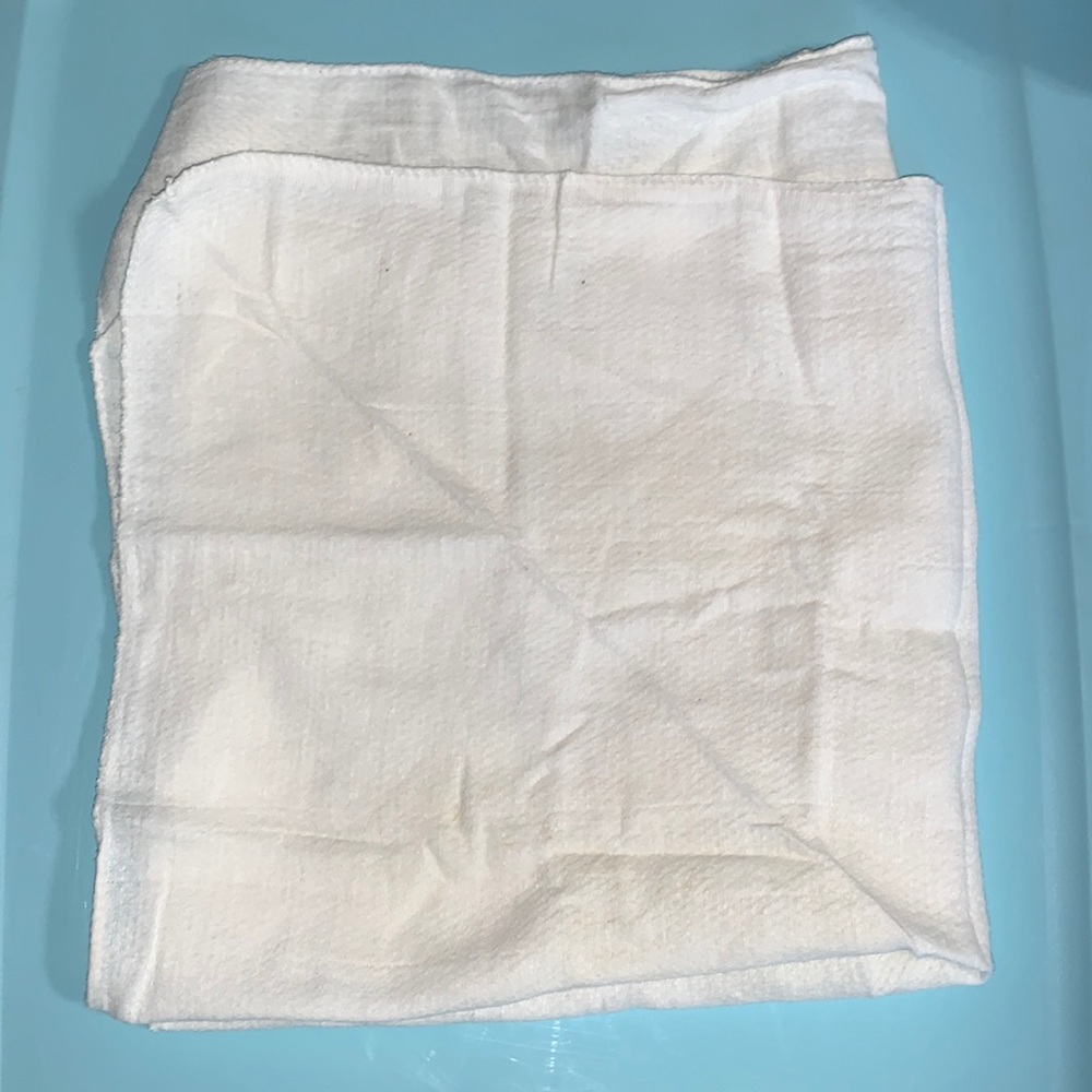 Flat folding cotton diapers set of 10